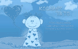 Dziewczynka z balonem i życzeniami na Dzień Ojca